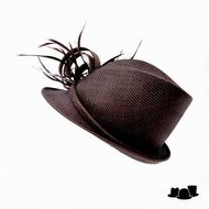 whiteley occasion trilby parasisal krul veren mocha