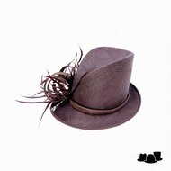 whiteley occasion trilby parasisal krul veren mocha