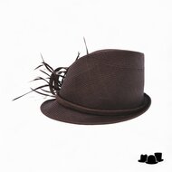 whiteley occasion trilby parasisal krul veren mocha