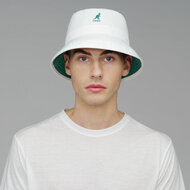 kangol golf reversible bucket green white