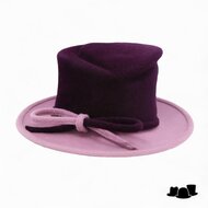 whiteley occasion hat velour juniper orchid