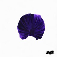 jos van dijck deluxe turban velvet purple