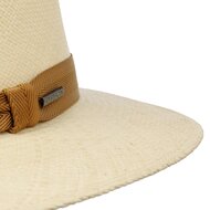 stetson traveller panama straw cognac trim