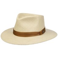 stetson traveller panama straw cognac trim