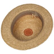 stetson boater whear straw natural