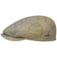 stetson flatcap driver cap cotton jacquard