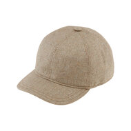 fiebig baseball cap zijde camel beige