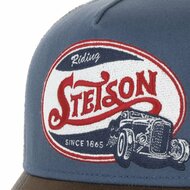 stetson trucker cap riding hot rod jeansblue