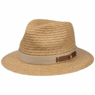 stetson decato traveller raffia natural