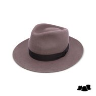 baldini fedora 300 gesneden rand taupe