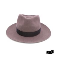 baldini fedora 300 gesneden rand taupe