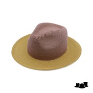 bedacht fedora emma two tone hennepmix camel bruin