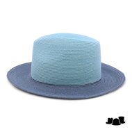 bedacht fedora emma two tone hennepmix teal turquoise