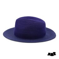 bedacht fedora emma two tone hennepmix donkerblauw