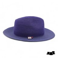 bedacht fedora emma two tone hennepmix donkerblauw