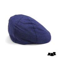 jos van dijck ivy pet six panel linnen navy 