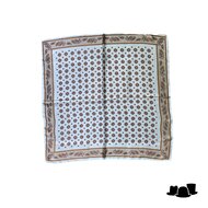 onkar neckerchief zijdemix paisley beige