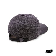 alfonso deste baseball cap grijs met zwarte afwerking