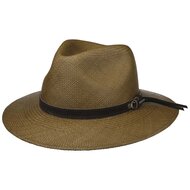 stetson traveller leasco panama straw khaki 