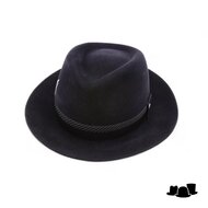 bespoke mayser fedora collins new york haarvilt zwart