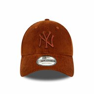 new era baseball cap 9forty new york yankees corduroy bruin