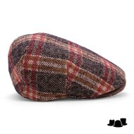 alfonso deste ivy pet ionio wolmix en leer tartan black and cognac