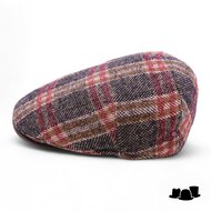 alfonso deste ivy pet ionio wolmix en leer tartan black and cognac