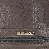 stetson baseball cap cowhide oorklep bruin