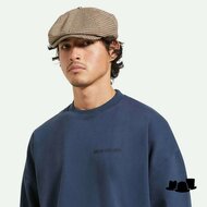 brixton brood snap cap woolmix pdp sand light blue