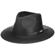 stetson western buffalo leather black