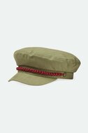 brixton fiddler cap cotton 20th anniversary olive