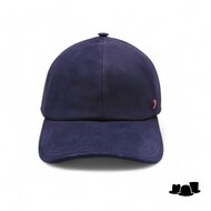 alfonso deste baseball cap nubuck leder navy