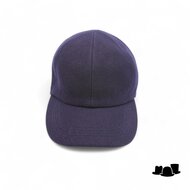 wigens baseball classic cap wol met oorklep navy