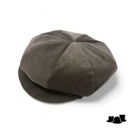 jos van dijck ballonpet suzi corduroy olive green