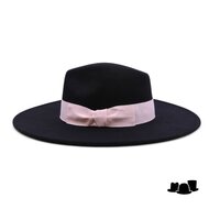 jos van dijck fedora amber wolvilt black pink