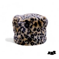 jos van dijck bontmuts raisa faux fur animal print