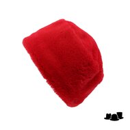 bedacht toque suze faux fur po rood