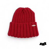 bronte beanie fallon wolmix red