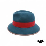 jos van dijck fedora classico li pira petrol en rood