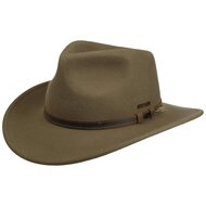 stetson western woolfelt taupe