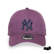 new era baseball cap 9forty new york yankees cotton purple navy