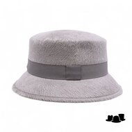 jos van dijck cloche bucket gitty melusine smoke grey