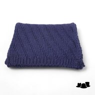 hats and dreams gebreide sjaal alpaca wolmix navy