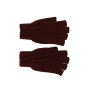 fiebig handschoen vingerloos dames polyacryl bordeaux