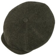 stetson hatteras newsboy cap wol kasjmier mix moss