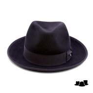 panizza fedora modena 03 premium haarvilt zwart