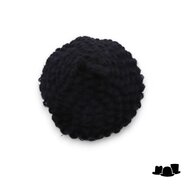 panizza knitted baret relief black