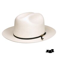 stetson western hoed open road toyo white