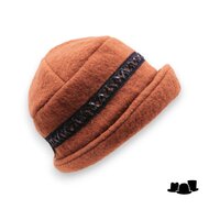 panizza cloche wolmix burnt orange