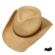 stetson western hoed fair oaks raffia naturel